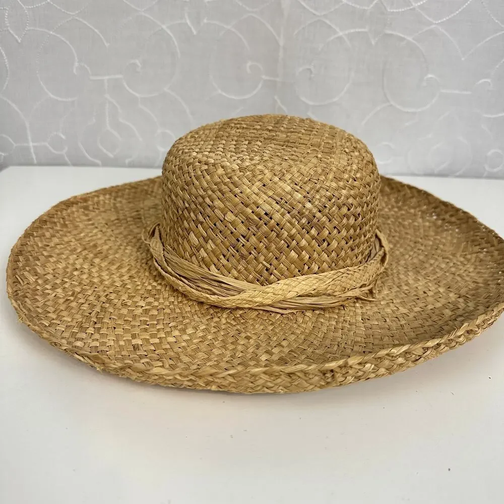 Womens Woven Straw Hat 8